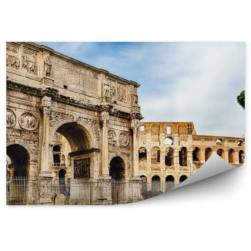 Preț promoțional Fototapet pentru perete Roma faimoasa arhitectură a Colosseumului
