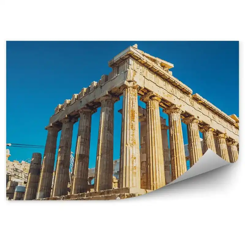 Super ofertă Fototapet perete Reparația templului Parthenon de pe Acropole