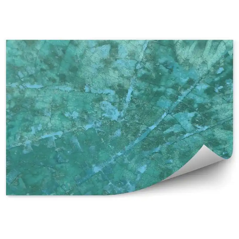 Fototapet vintage Crăpături Verzi Abstractie Mozaic Cumpără online
