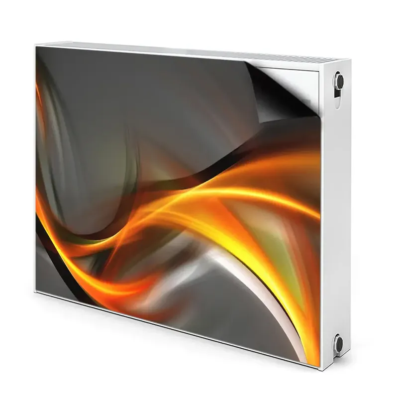 Cumpără acum Tapis de radiateur décoratif Abstracție Portocalie