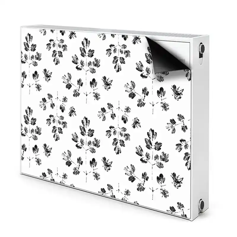 Cache radiateur déco Model Alb-Negru Reducere de preț