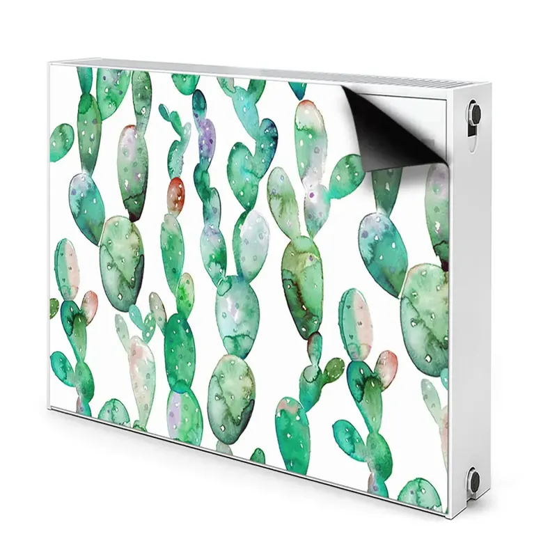 Promoție Aimant cache radiateur Cactusi Acuarela
