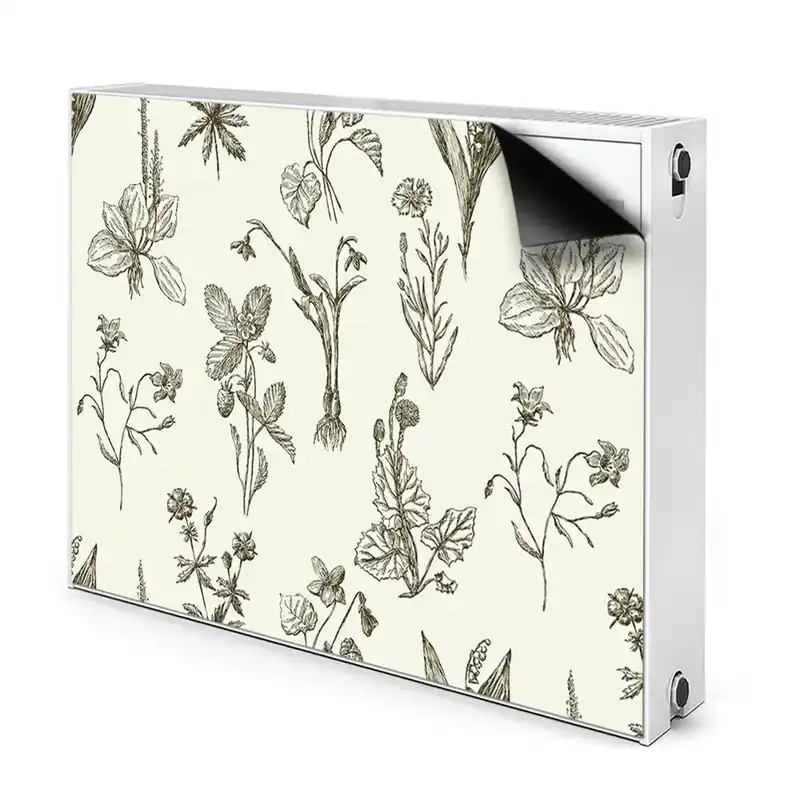 Aimant décoratif pour radiateur Flori Schițate Preț mic