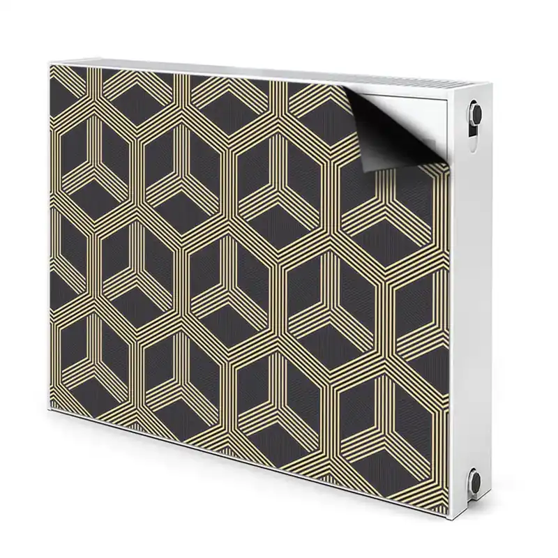 Retur ușor Aimant décoratif pour radiateur Model Geometric
