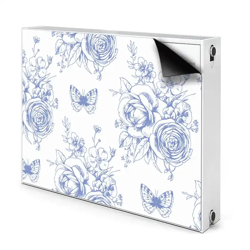 Plată sigură Tapis de radiateur décoratif Fluturi Și Flori