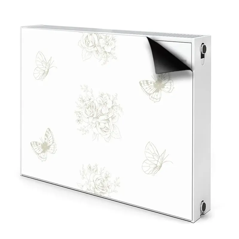 Bestseller Couvercle magnétique du radiateur Fluturi Și Flori