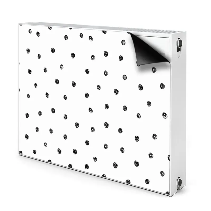 Livrare expres Couvercle magnétique du radiateur Puncte Negre
