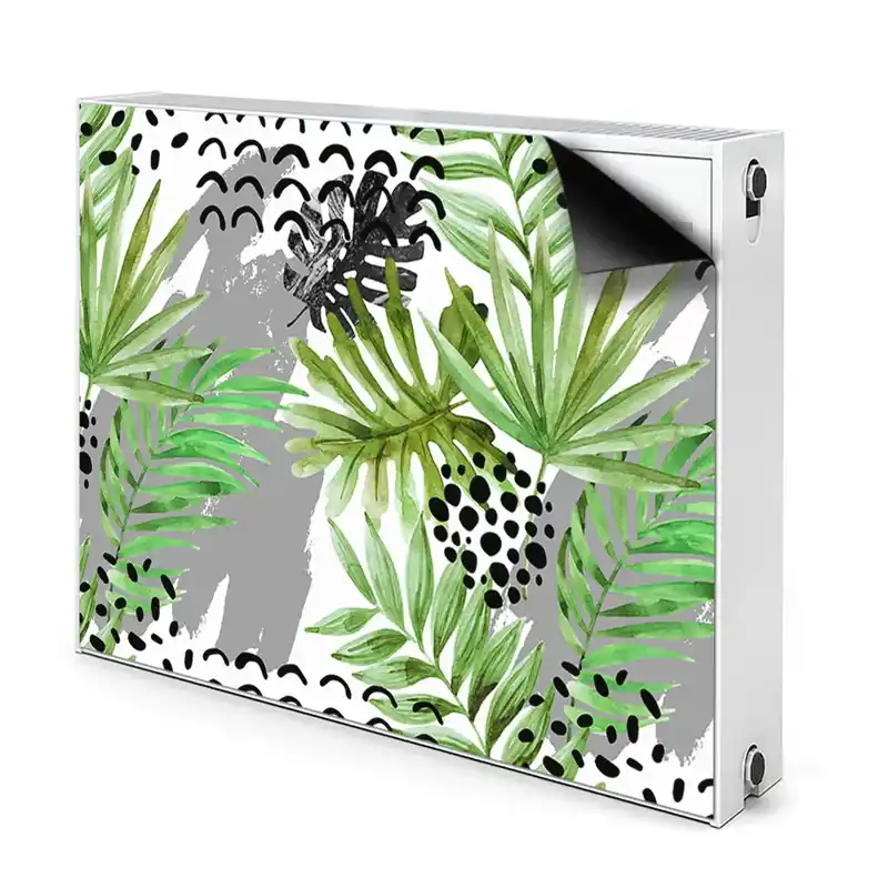 Nu rata Cache radiateur déco Frunze Tropicale
