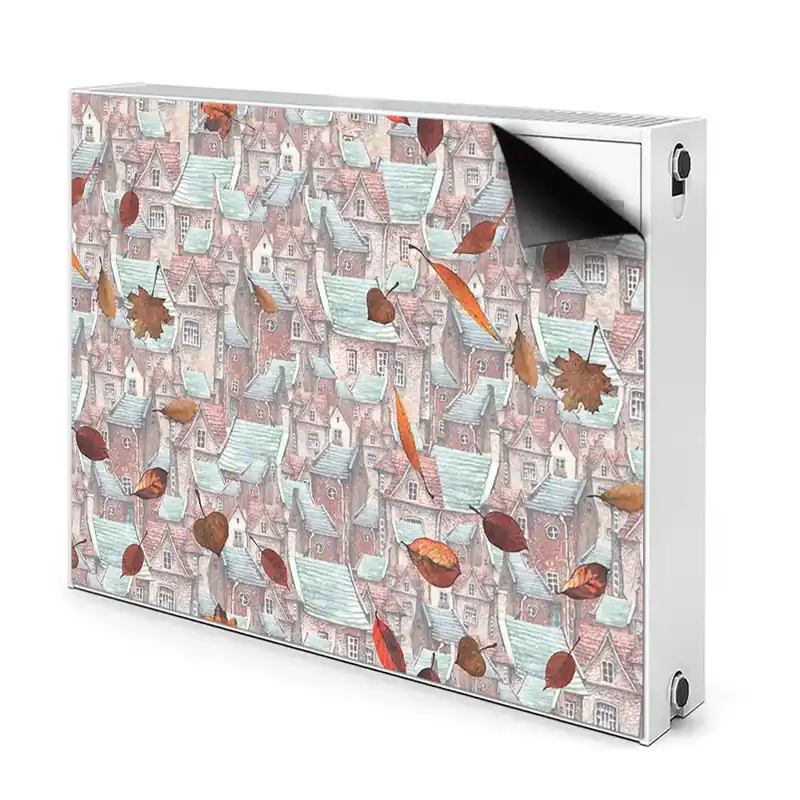 Reduceri Tapis de radiateur décoratif Oraș De Toamnă