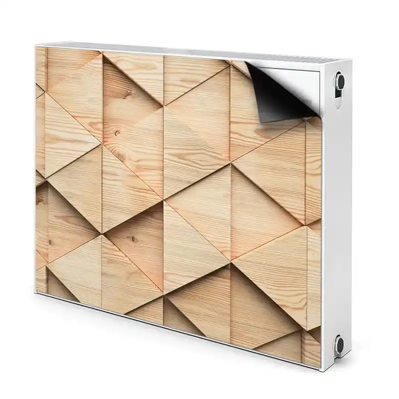 Preferatul clienților Aimant décoratif pour radiateur Model 3D Din Lemn