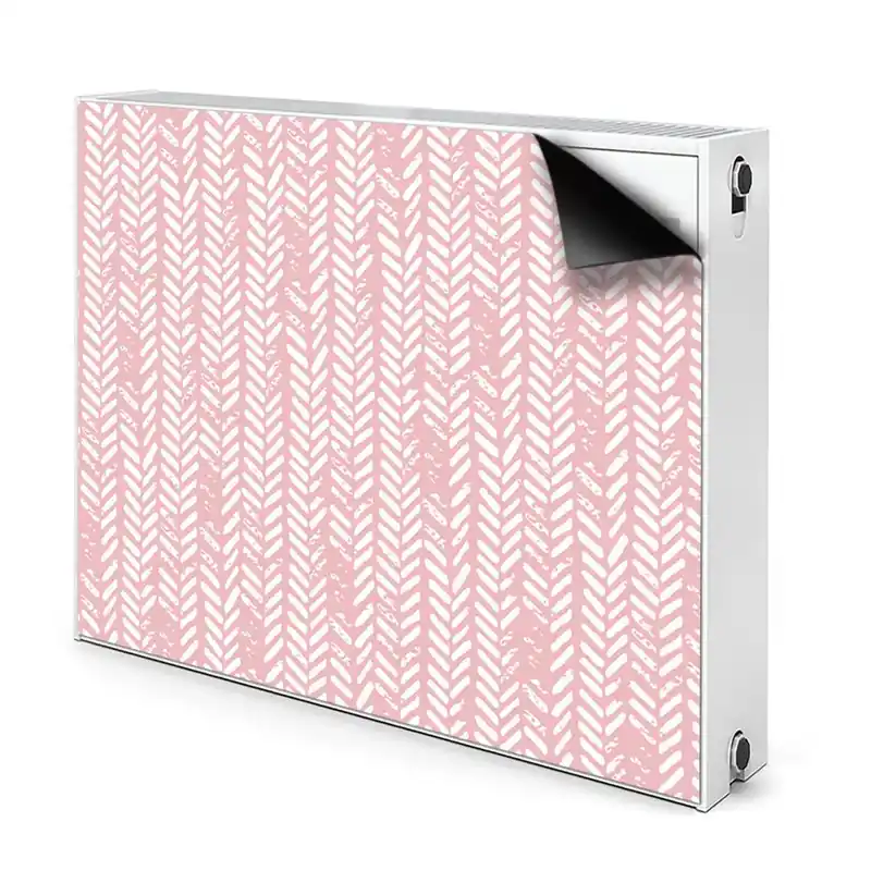 Preț promoțional Décoration radiateur Heringbon Roz