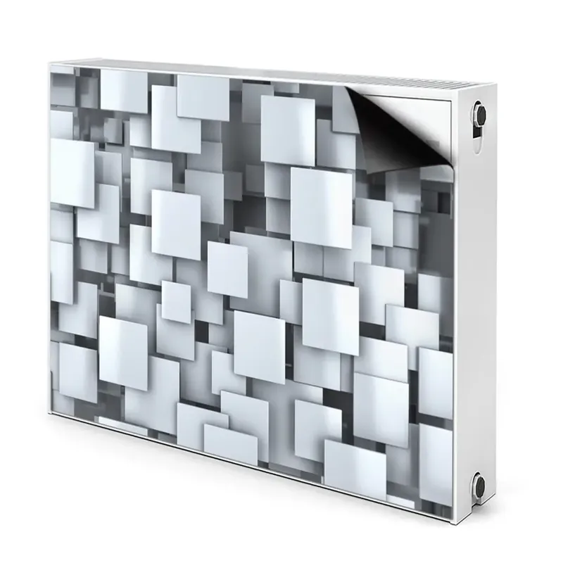 Déco cache radiateur Blocuri Gri Reducere extra