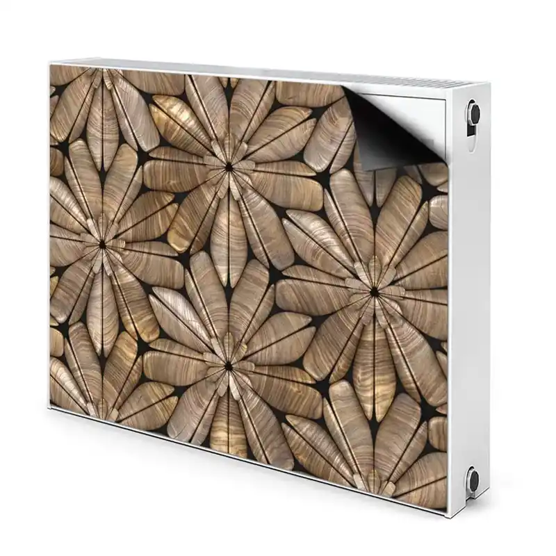 Couvercle magnétique du radiateur Model Floral Din Lemn Disponibil imediat