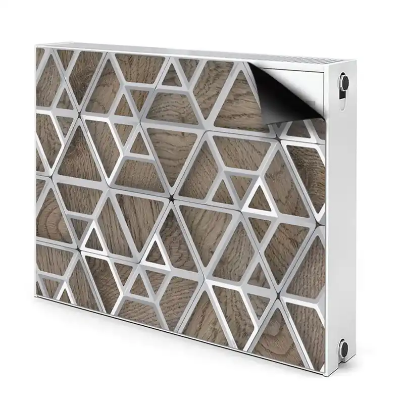 Ultima șansă Tapis de radiateur décoratif Model Metalic Pe Lemn
