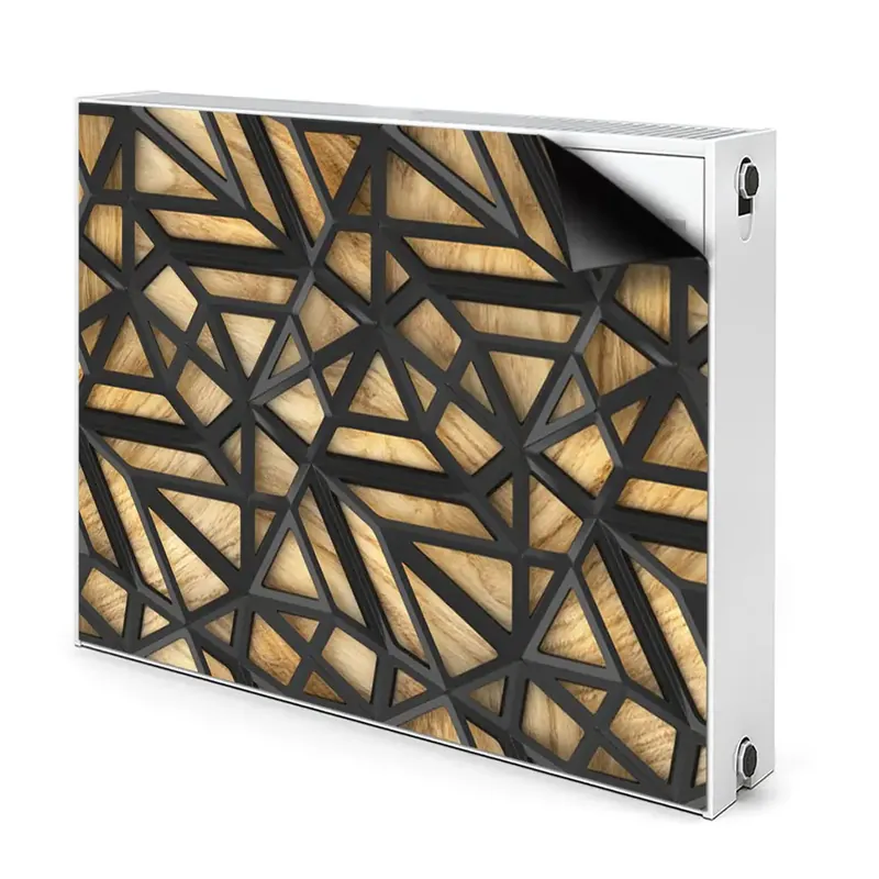 Comandă acum Aimant cache radiateur Model Geometric Negru