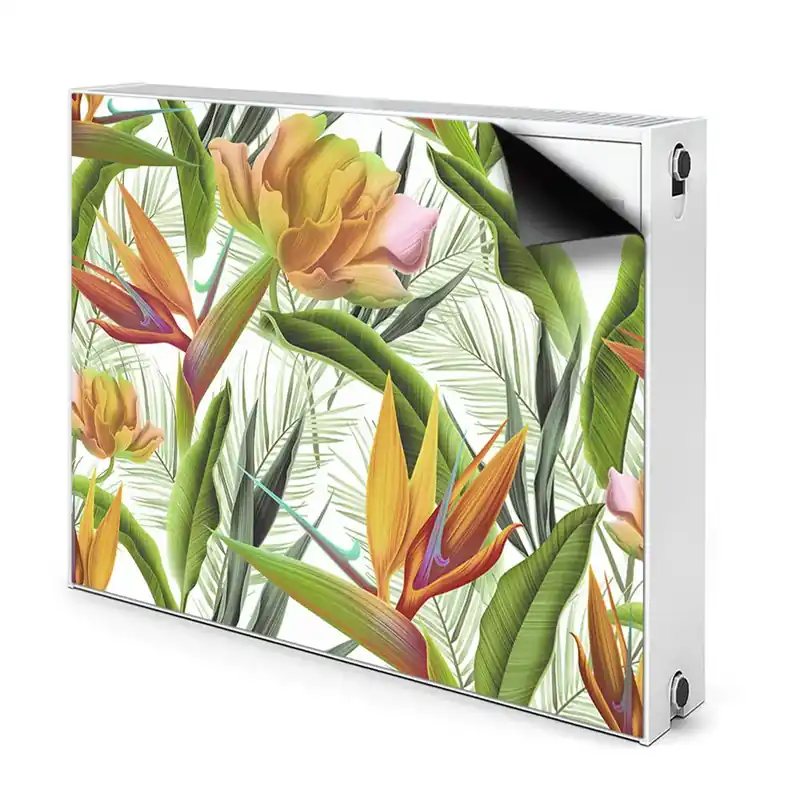 Mai ieftin Aimant décoratif pour radiateur Plante Tropicale