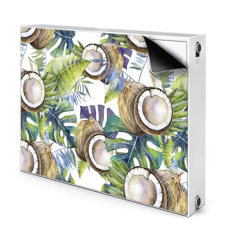 Tapis de radiateur décoratif Nuci De Cocos Si Frunze Doar azi