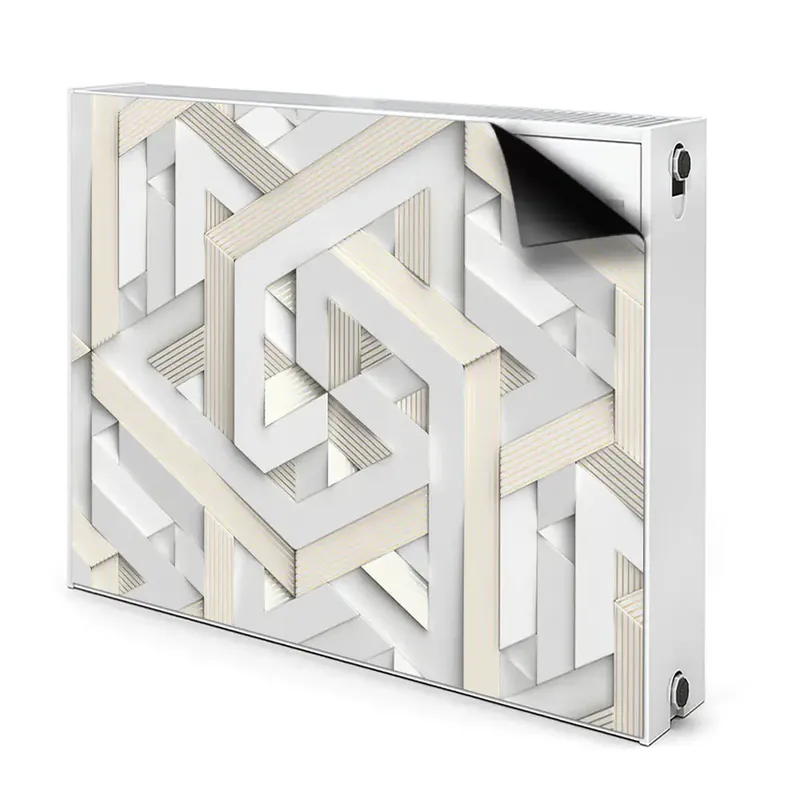 Couvercle magnétique du radiateur Model De Linii De Geometrie 3D Comandă acum