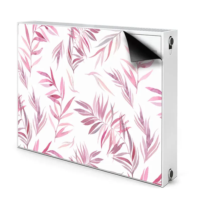 Reducere specială Déco cache radiateur Frunze Roz