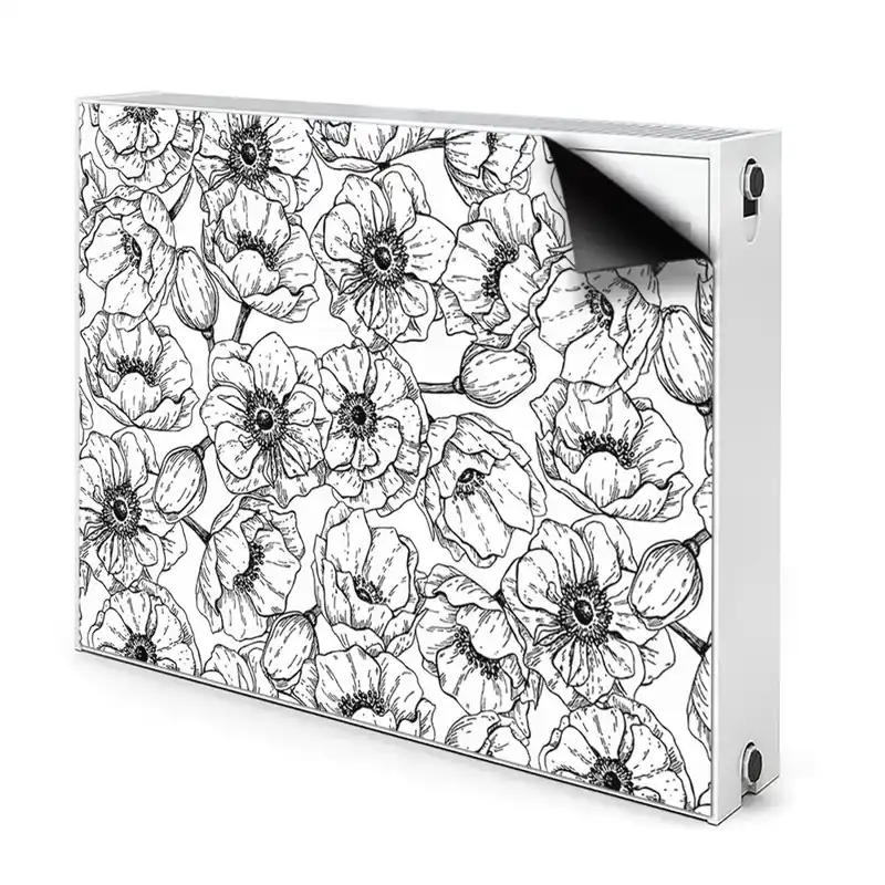Aimant cache radiateur Motiv Floral Discount