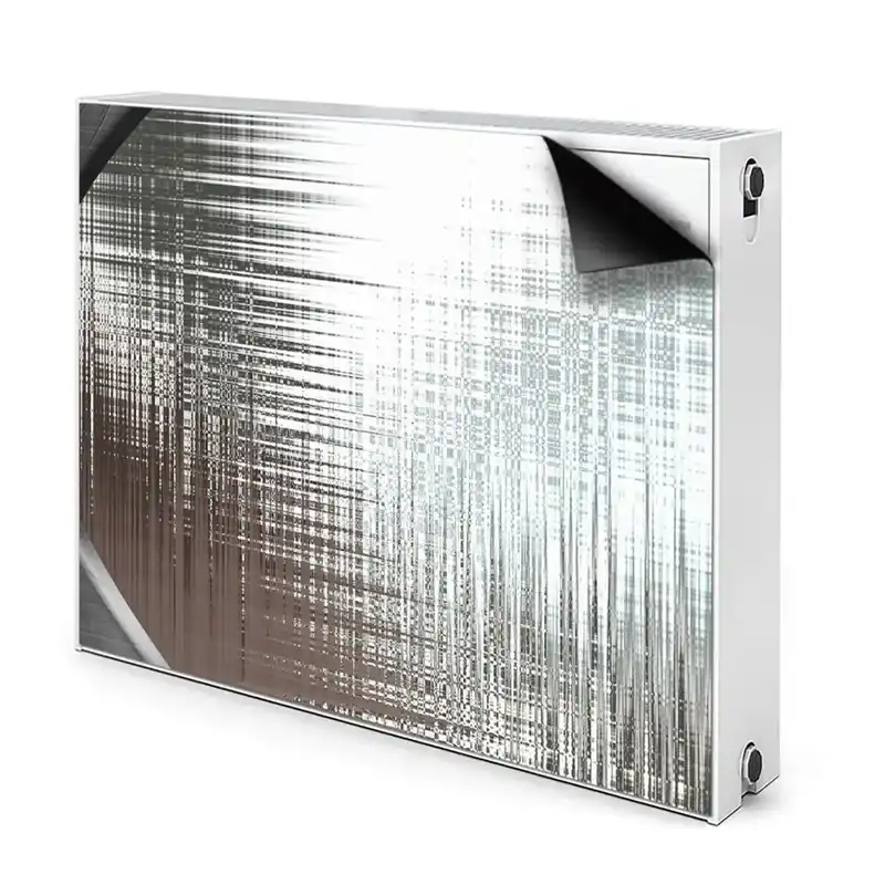 Vezi acum Aimant décoratif pour radiateur Abstracția Argintului