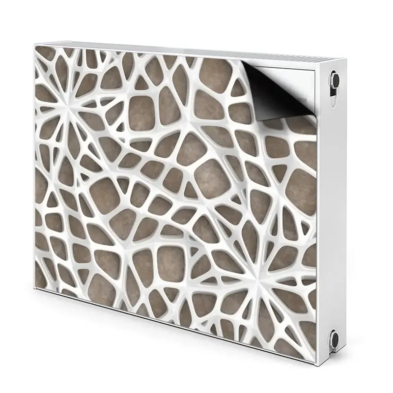 Livrare rapidă Couvercle magnétique du radiateur Model De Plasă Albă