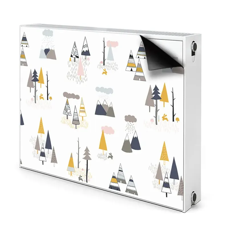 Déco cache radiateur Copaci Desenați Plată sigură