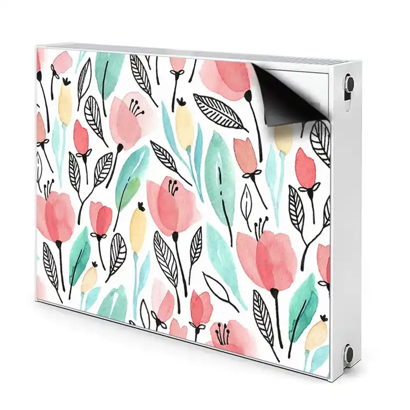 Ofertă de sezon Tapis de radiateur décoratif Flori Roșii