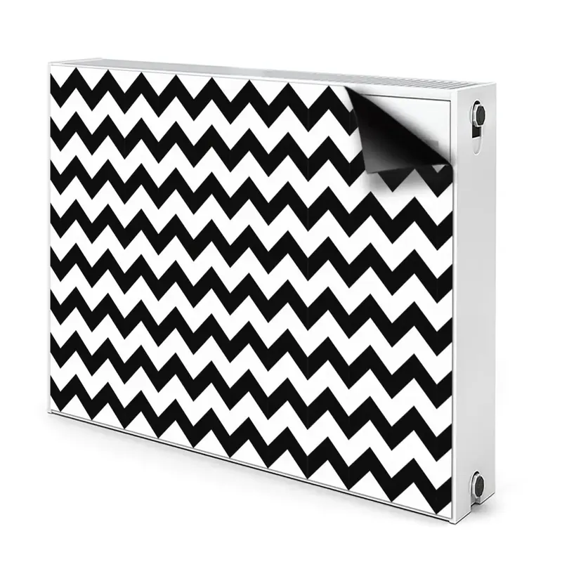 Preț redus Couvercle magnétique du radiateur Zigzaguri