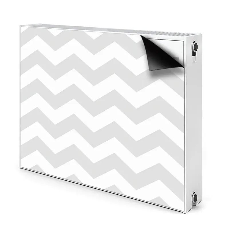 Tapis de radiateur décoratif Zig-Zag Gri Reducere specială