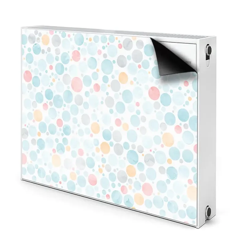Preferatul clienților Cache radiateur aimanté Puncte Pastel