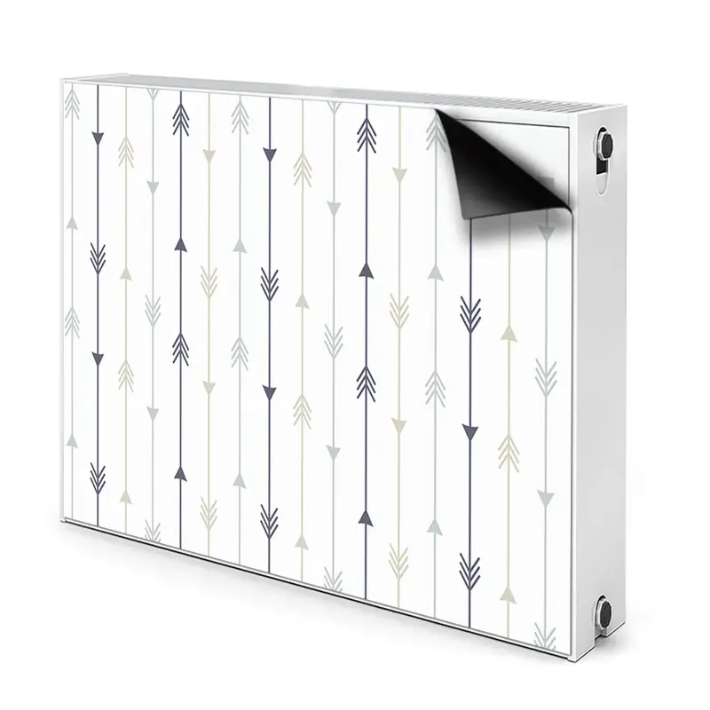 Couvercle magnétique du radiateur Săgeți Geometrice Reducere specială