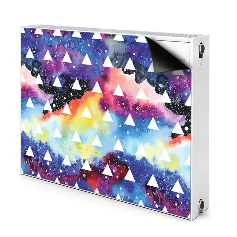 Expediere rapidă Déco cache radiateur Triunghiuri Cosmice