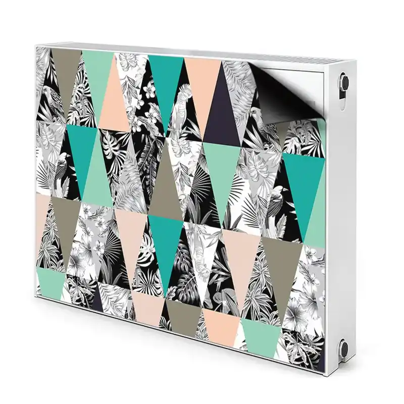 Ultima șansă Aimant cache radiateur Patchwork Tropical
