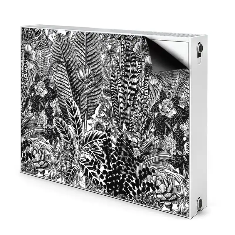 Aimant décoratif pour radiateur Frunze Albe Și Negre Super ofertă
