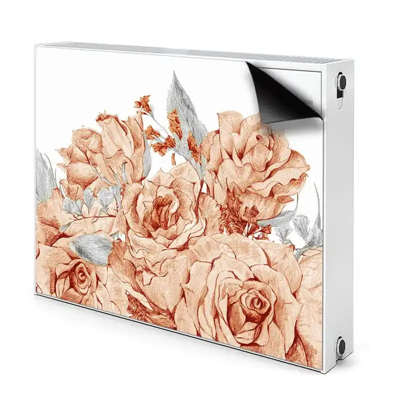 Disponibil imediat Tapis magnétique pour radiateur Trandafiri Înfloriți