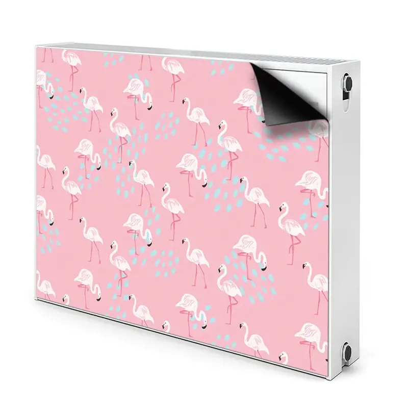Doar azi Aimant décoratif pour radiateur Flamingos