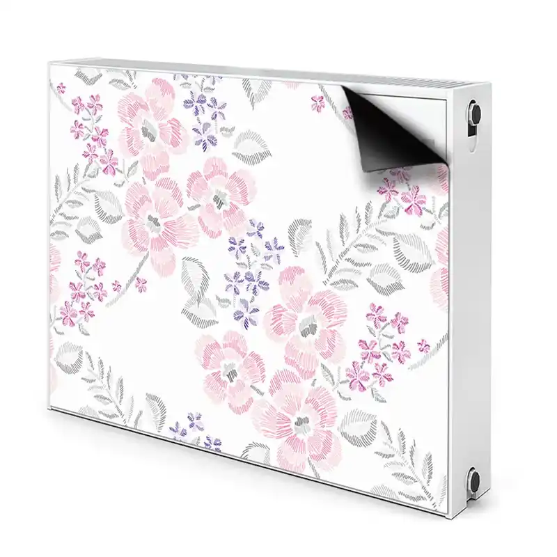 Déco cache radiateur Model Floral Reduceri