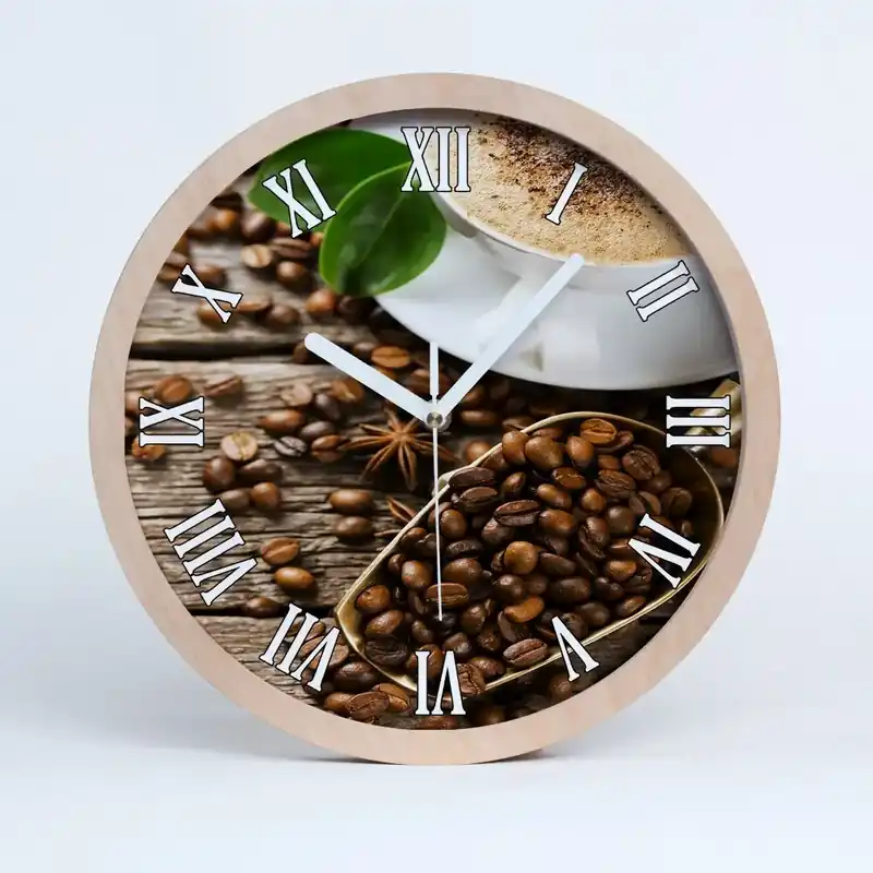 Ceas lemn Cafea Ofertă specială