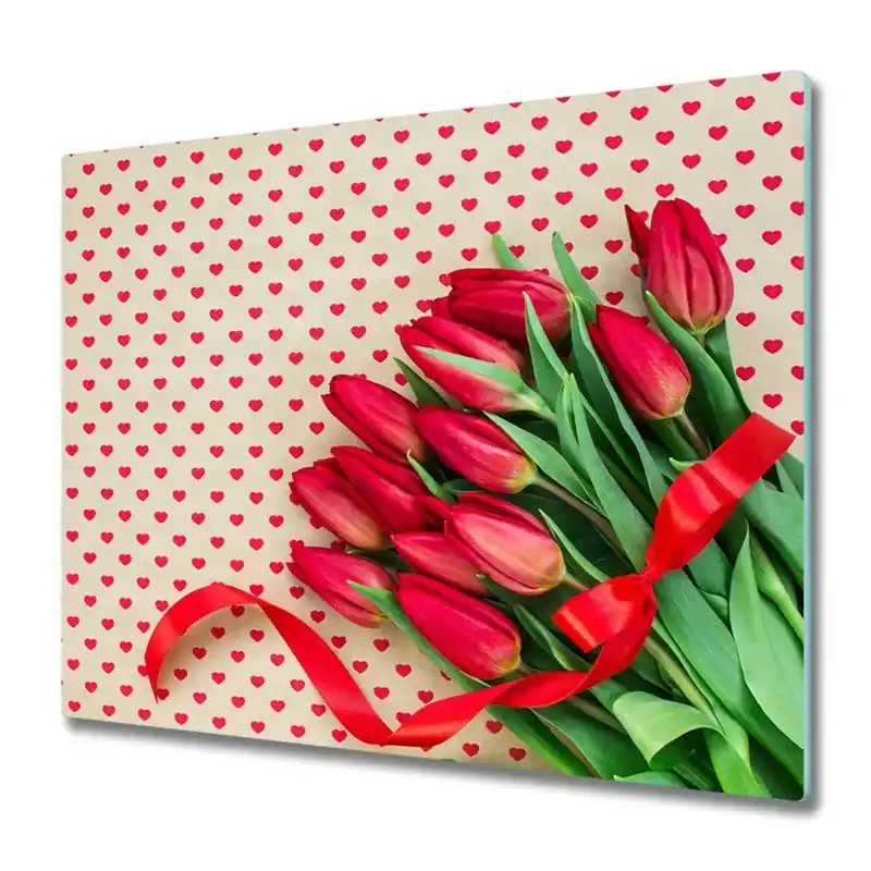 Reducere de preț Tocător de bucătărie Lalele valentine