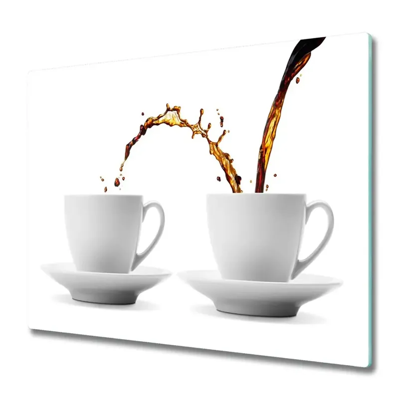 Livrare expres Tocător sticlă Turnând cafea
