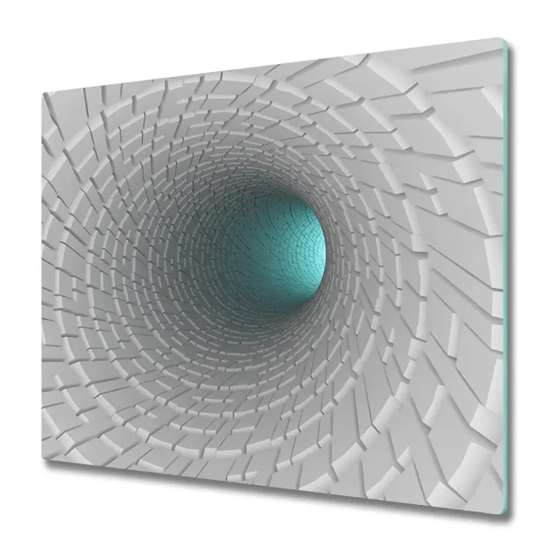Expediere rapidă Tocător sticlă Tunel gri 3D