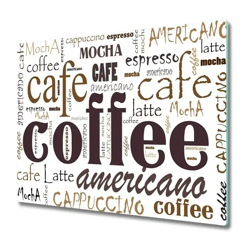 Mai ieftin Tocător de bucătărie Litere de cafenea cu cafea