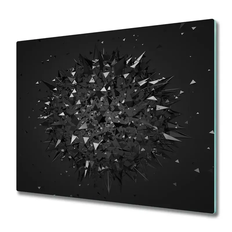 Preț promoțional Tocător sticlă Abstractizare 3D explozie