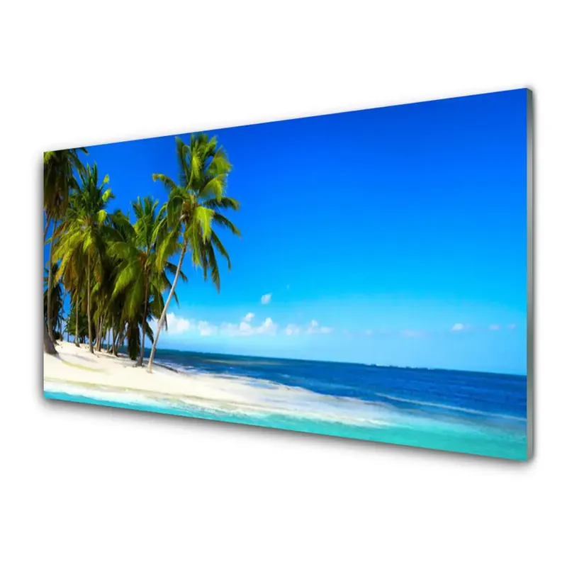 Bestseller Transparenţă Palm Tree Ocean Island
