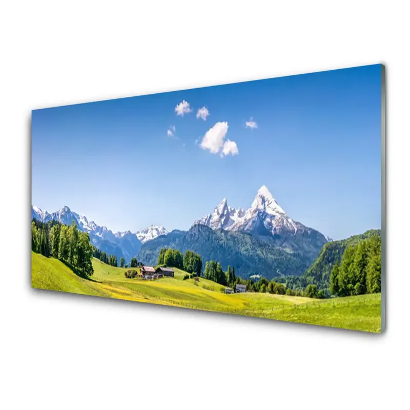 Discount Transparenţă Munți Câmpuri Copaci Peisaj