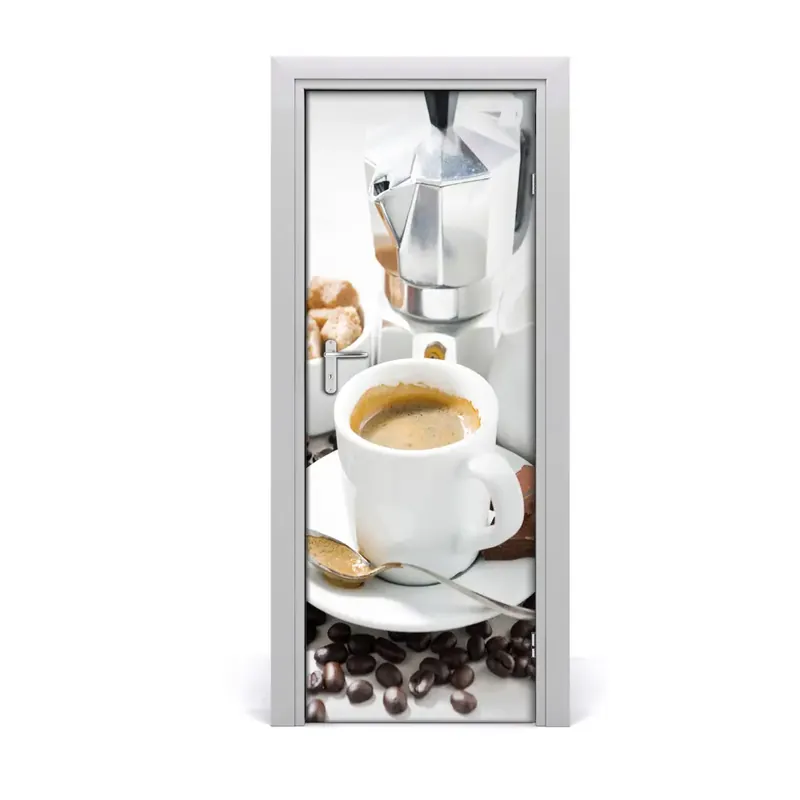 Cel mai vândut Autocolant pentru uși Cafea aromata