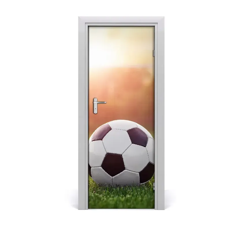 Noutate Autocolant de uși Fotbal pe teren