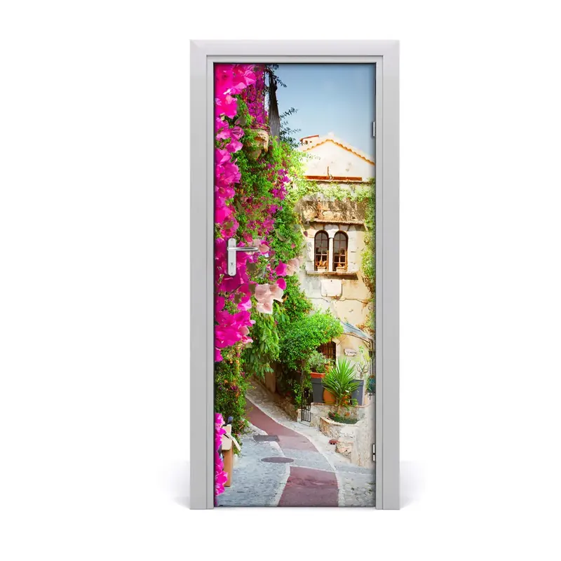 Autocolant de uși Provence Franta flori Noutate