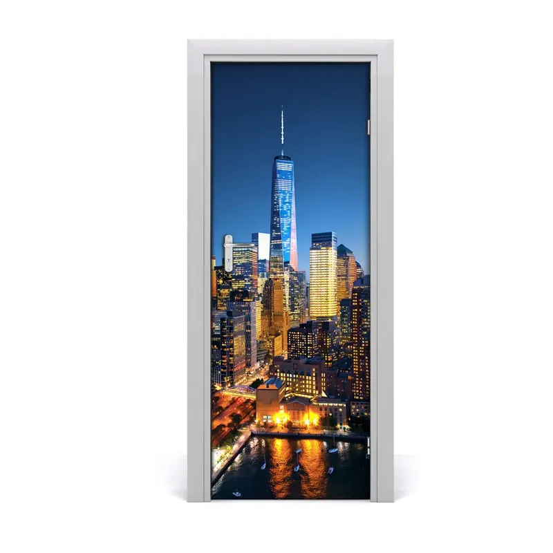 Autocolant uşă Orașul New York Disponibil imediat